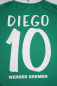Preview: Kappa SV Werder Bremen Trikot 10 Diego 24 Pizarro 2007/08 Grün NEU Herren M oder XXL
