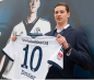 Preview: Adidas FC Schalke 04 Trikot 10 Julian Draxler 2013/14 Gazprom weiß retro look Neu Herren XL