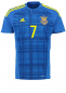 Preview: Adidas Ukraine Trikot 7 Andrij Jarmolenko Iarmolenko Yarmolenko Euro 2016 heim blau Herren M