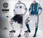Preview: Adidas Deutschland Trikot 1996 Euro 96 EM weiß DFB Herren XS/S/M/L/XL/XXL