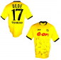 Preview: Goool Borussia Dortmund Trikot 17 Dede 2003/04 BVB E-on Gelb Signiert Herren XL