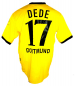 Preview: Goool Borussia Dortmund Trikot 17 Dede 2003/04 BVB E-on Gelb Signiert Herren XL