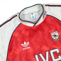 Preview: Adidas Originals Arsenal London Trikot Equipment JVC 1990/91 1991/92 heim rot weiß Herren 2XL