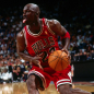 Preview: Champion Chicago Bulls Trikot 23 Michael Air Jordan NBA rot Kinder 152 cm = youth M