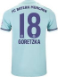 Preview: Adidas FC Bayern München Trikot 18 Leon Goretzka 2018/19 Telekom ash green/purple Herren L