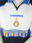 Preview: Umbro Inter Mailand Trikot 1997/98 14 Diego Simeone Pirelle auswärts weiß Herren XXL/2XL