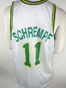 Preview: Champion Seattle Super Sonics Trikot 11 Detlef Schrempf weiß NBA 90er Herren XL