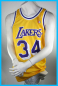 Preview: Champion L.A. Lakers Trikot 34 Shaq O'Neal Los Angelas Gelb NBA Herren M oder L