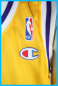 Preview: Champion L.A. Lakers Trikot 34 Shaq O'Neal Los Angelas Gelb NBA Herren M oder L