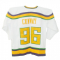 Preview: Anaheim Mighty Ducks Trikot NHL Film Movie Banks Conway Weiß Neu - S/M/L/XL/XXL/3XL
