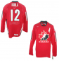 Preview: Nike Canadá hockey sobre hielo camiseta 12 Jarome Iginla Olympia Torino 2006 rojo senor XL