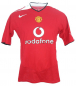 Preview: Nike Manchester United Trikot 7 Cristiano Ronaldo 2004-06 Vodafone rot Herren XL & Kinder 164-176 cm