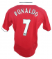 Preview: Nike Manchester United Trikot 7 Cristiano Ronaldo 2004-06 Vodafone rot Herren XL & Kinder 164-176 cm