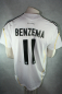 Preview: Adidas Real Madrid Trikot 11 Karim Benzema 2009/10 weiß heim bwin Herren L