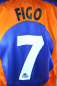 Preview: Kappa FC Barcelona Trikot 7 Luis Figo 1997/98 Away Orange Herren S