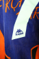 Preview: Kappa FC Barcelona Trikot 7 Luis Figo 1997/98 Orange Auswärts Herren XL