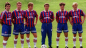 Preview: Adidas FC Bayern München Trikothose Hose Shorts 1995-1996 1997 Opel Blau Herren S, 176 cm - S-M oder Kinder 128 cm