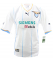 Preview: Puma Lazio Rom Trikot 10 Hernan Crespo 2001/2002 away Siemens Weiß/Blau Herren M