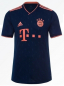 Preview: Adidas FC Bayern München Trikot 22 Serge Gnabry 2019/20 CL 3rd auswärts Telekom heim Marine navy Herren L