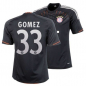 Preview: Adidas FC Bayern München Trikot 33 Mario Gomez 2008/09 CL T-Home auswärts marine Herren L
