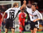 Preview: Adidas Deutschland Trikot 4 Kohler 9 Kirsten 10 Hässler uvm. WM 1998 98 DFB Heim Weiß Herren S, M, L oder XL & Kinder