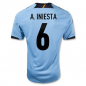 Preview: Adidas Spain jersey 6 Andrés Iniesta Euro 2012 away men's S/M/L/XL/XXL