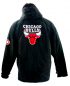 Preview: Starter Chicago Bulls Jacke Winter 23 Michael Jordan Trikot Schwarz Herren XL