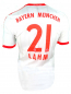 Preview: Adidas FC Bayern München Trikot 21 Philipp Lahm 2012/13 weiß Techfit Herren L