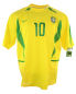 Preview: Nike Brasilien Trikot 10 Rivaldo 2002 WM Weltmeister Heim Gelb Herren XL