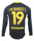 Preview: Kappa Borussia Dortmund Trikot 19 Kevin Großkreutz 2010/11 BVB match worn Schwarz Herren L
