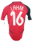 Preview: Adidas Deutschland Trikot 16 Philipp Lahm WM 2006 Away rot DFB Herren M/L/XL