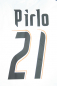 Preview: Puma Italien Trikot 21 Andrea Pirlo WM 2006 Weltmeister Weiß Herren M/L