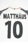 Preview: Adidas Deutschland Trikot 10 Lothar Matthäus Euro 2000 DFB Heim weiß Herren 176cm