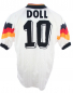 Preview: Adidas Deutschland Trikot 10 Thomas Doll 1992 EM Euro 92 Heim Weiß DfB Herren XL