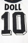Preview: Adidas Deutschland Trikot 10 Thomas Doll 1992 EM Euro 92 Heim Weiß DfB Herren XL