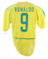 Preview: Nike Brasilien Trikot 2002 WM Weltmeister 9 Ronaldo Neu Herren L oder XL