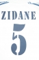 Preview: Adidas Real Madrid Trikot 5 Zinedine Zidane 2001/02 Heim langarm Matchworn Herren XL