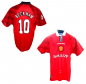 Preview: Umbro Manchester United Trikot 10 David Beckham 1996/97 sharp UEFA CL Heim Herren XL