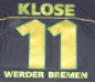 Preview: Kappa Werder Bremen Trikot 2004/05 Schwarz 10 Micoud 11 Klose 17 Klasnic Event Herren S/M/L/XXL