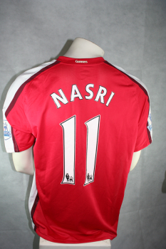 Nike FC Arsenal London camiseta 11 Samir Nasri 2008-10 Fly Emirates senor XL
