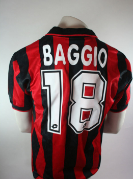 AC Mailand Trikot 1995-97 Größe M Opel Lotto Roberto Baggio 18