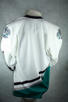 Nike Anaheim Mighty Ducks Trikot NHL Eishockey Weiß Movie Herren S/M/L/XL/XXL