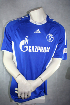 Adidas FC Schalke 04 Trikot 14 Gerald Asamoah Formotion 2008/09 Matchworn Herren XL