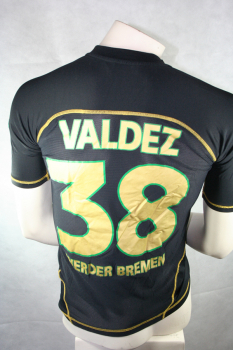 Kappa Werder Bremen Trikot 38 Nelson Valdez Event Schwarz Herren S