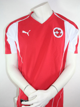 Schweiz Trikot AsF Puma Rot Größe M Medium 2006 2008 2010