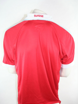 Preview: Schweiz Trikot der Fußball Puma Rot Größe XL 2004 EM Qualifikation