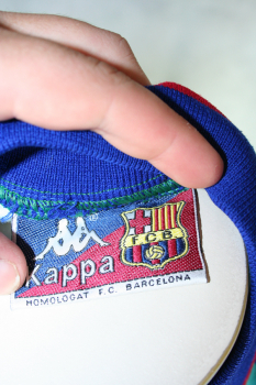 Kappa FC Barcelona camiseta 10 Romario 1993/94 away senor XL