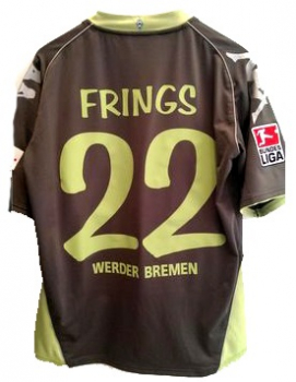 Kappa SV Werder Bremen Trikot 22 Thorsten Frings 2007/08 Citibank Match worn Spielertrikot Herren XXL/2XL