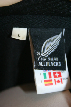 Adidas Neuseeland Trikot All Blacks Schwarz New Zealand Rugby Herren L
