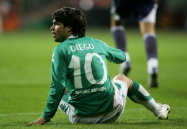 Kappa SV Werder Bremen Trikot 10 Diego 24 Pizarro 2007/08 Grün NEU Herren M oder XXL